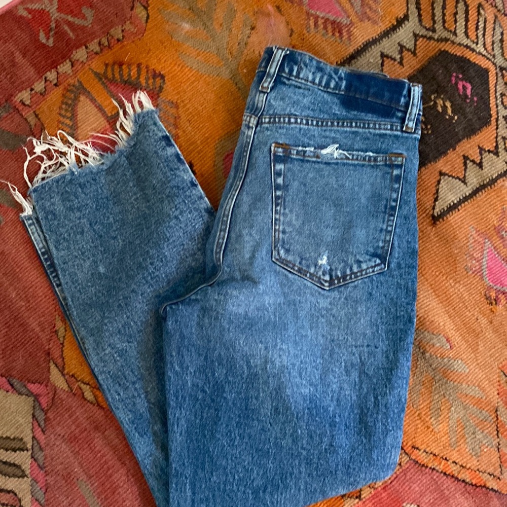 Abercrombie & Fitch 90s straight high rise